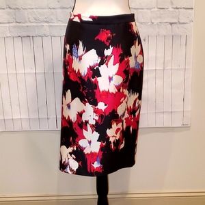 Classiques Entier - Elegant silk/wool midi skirt